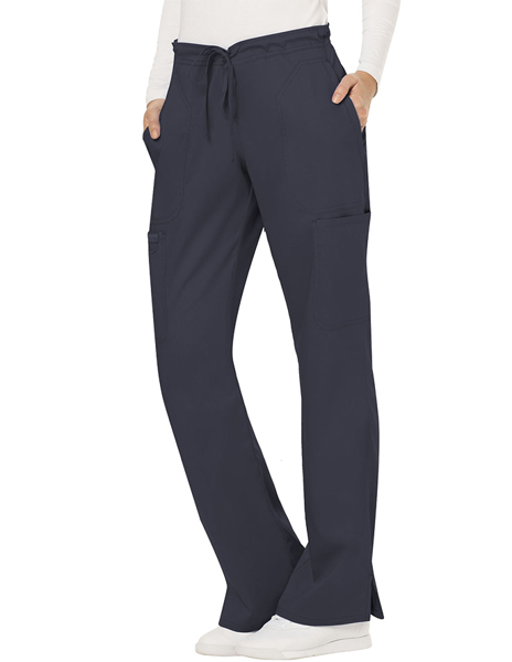 Picture of Women's Drawstring Flare Scrub Pant Petite